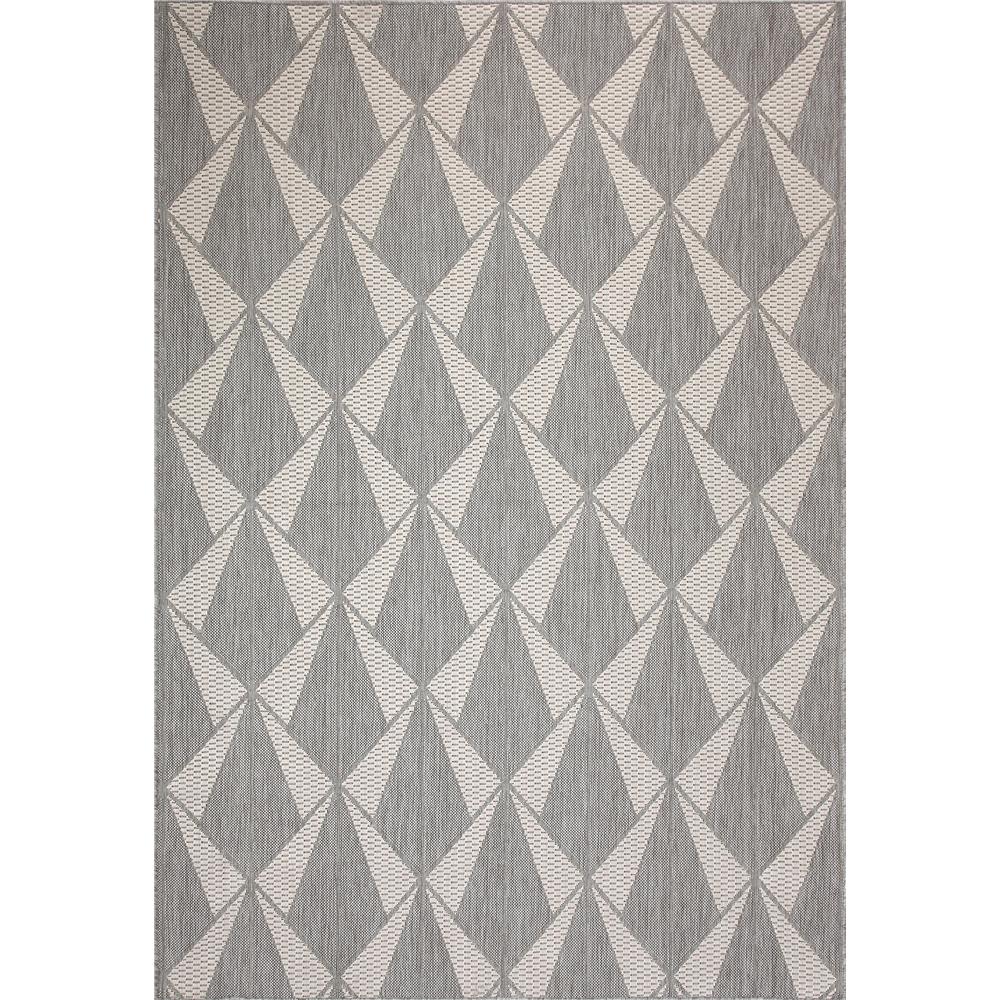 Dynamic Rugs 1641 Villa 5 Ft. 3 In. X 7 Ft. Rectangle Rug in Ivory / Grey